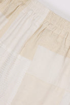 Harago - Patchwork Kantha Shorts - Off-White - Canoe Club