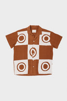 Harago - Patchwork Shirt - Brown - Canoe Club