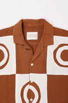 Harago - Patchwork Shirt - Brown - Canoe Club