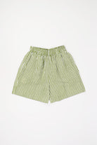 Harago - Stripe Shorts - Green - Canoe Club