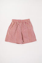 Harago - Stripe Shorts - Maroon - Canoe Club