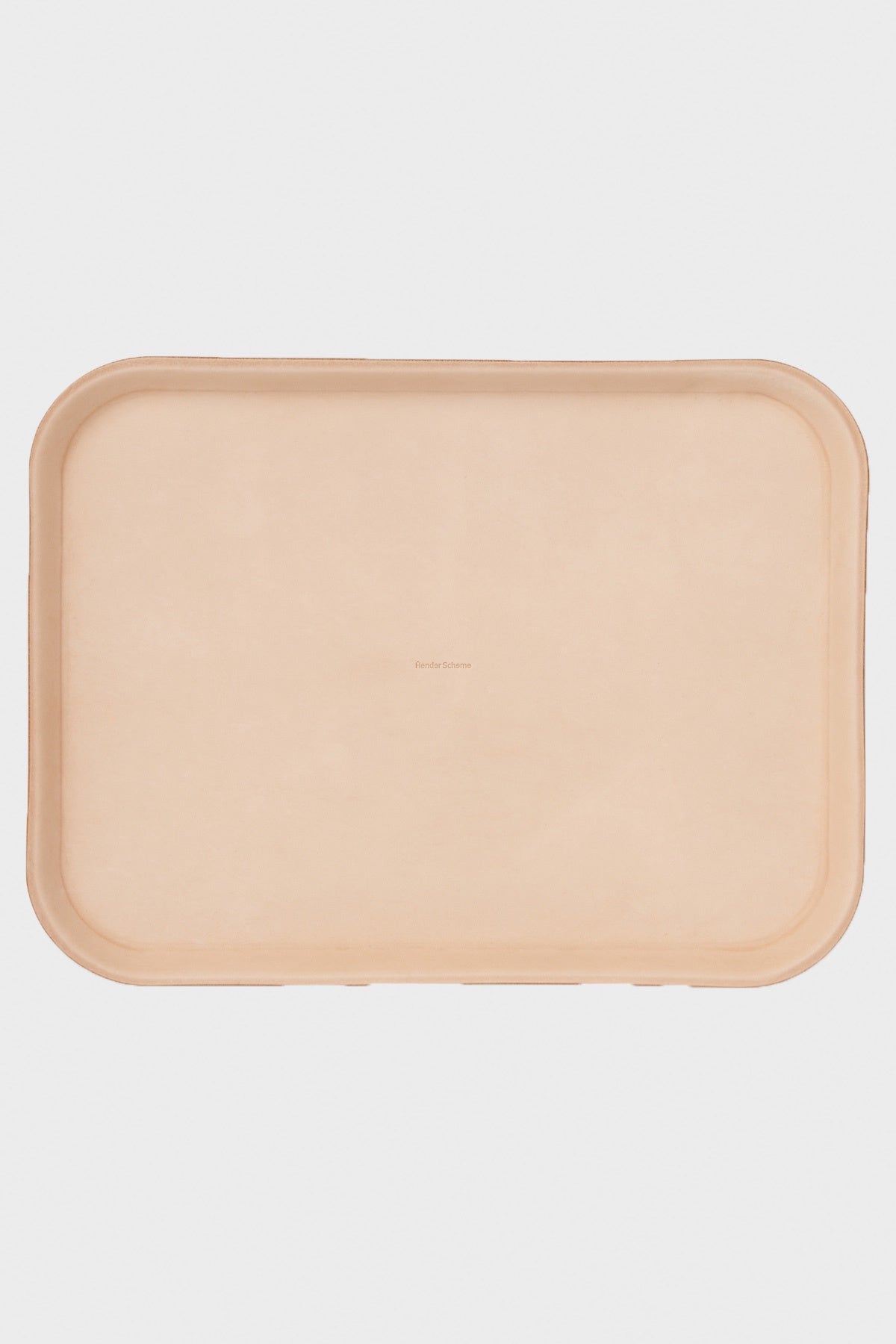 Large Leather Tray - Natural