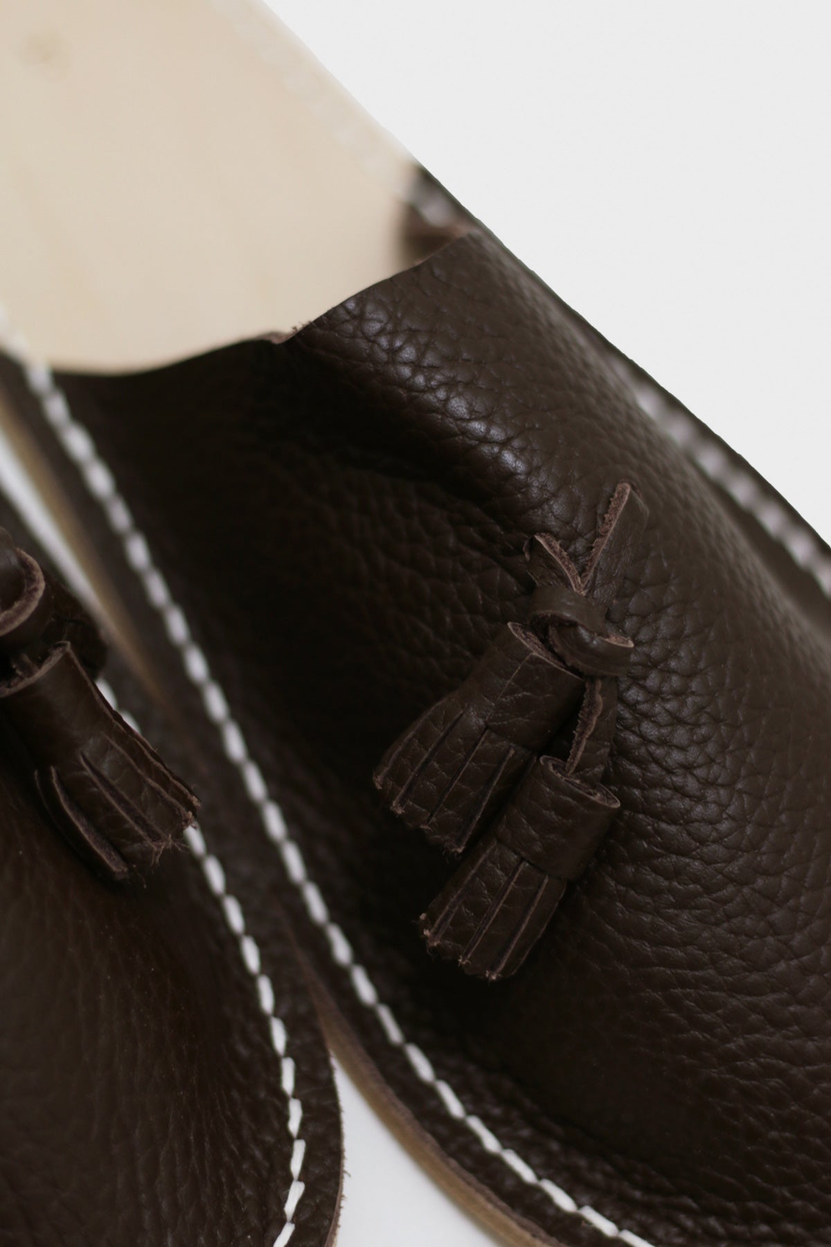 Hender Scheme - Leather Slipper - Dark Brown - Canoe Club