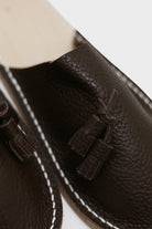 Hender Scheme - Leather Slipper - Dark Brown - Canoe Club
