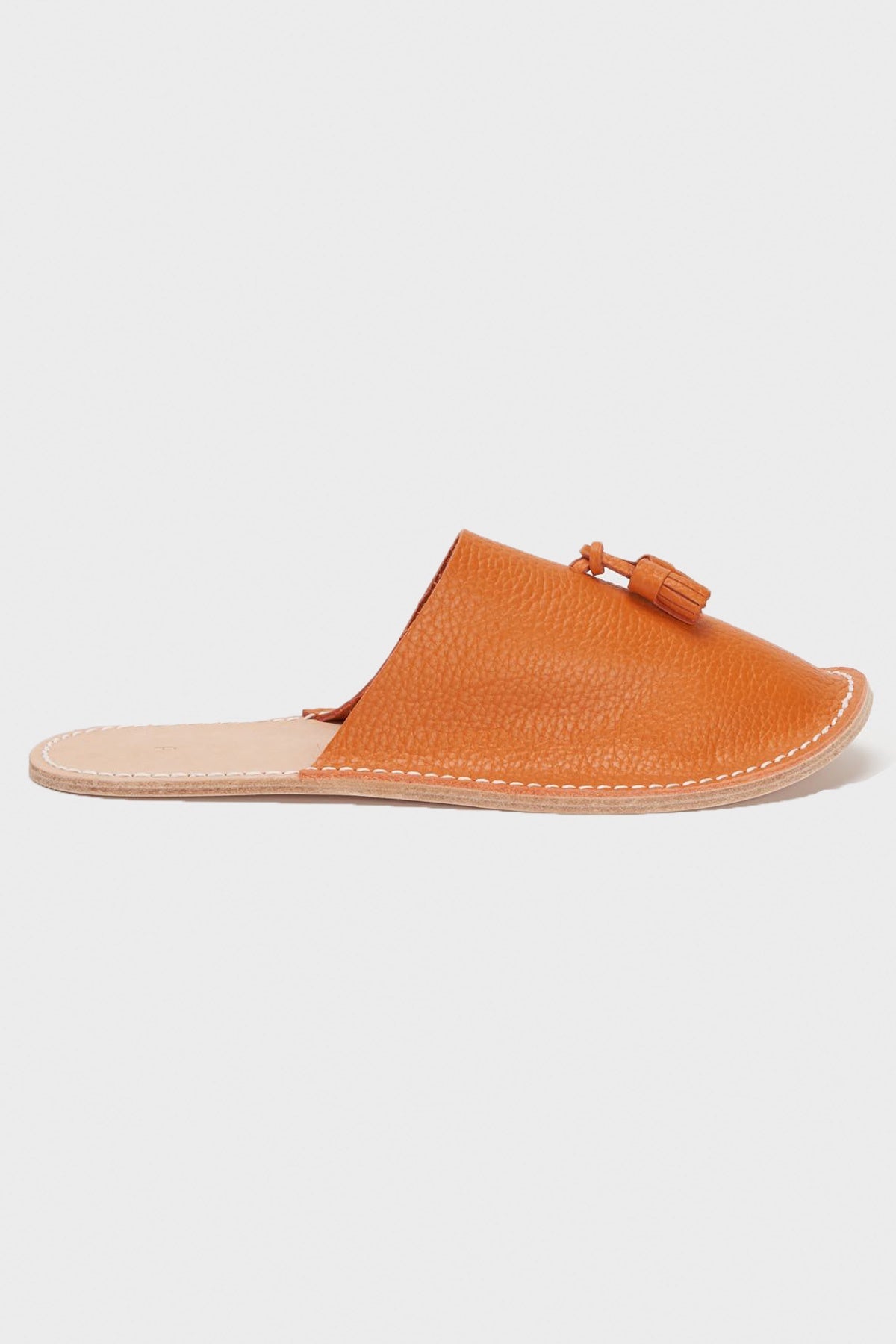 Hender Scheme - Leather Slipper - Orange - Canoe Club
