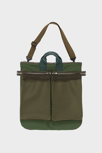 Hender Scheme Multi Helmet Bag | Khaki Green | Canoe Club