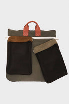 Hender Scheme - multi helmet bag - olive multi - Canoe Club