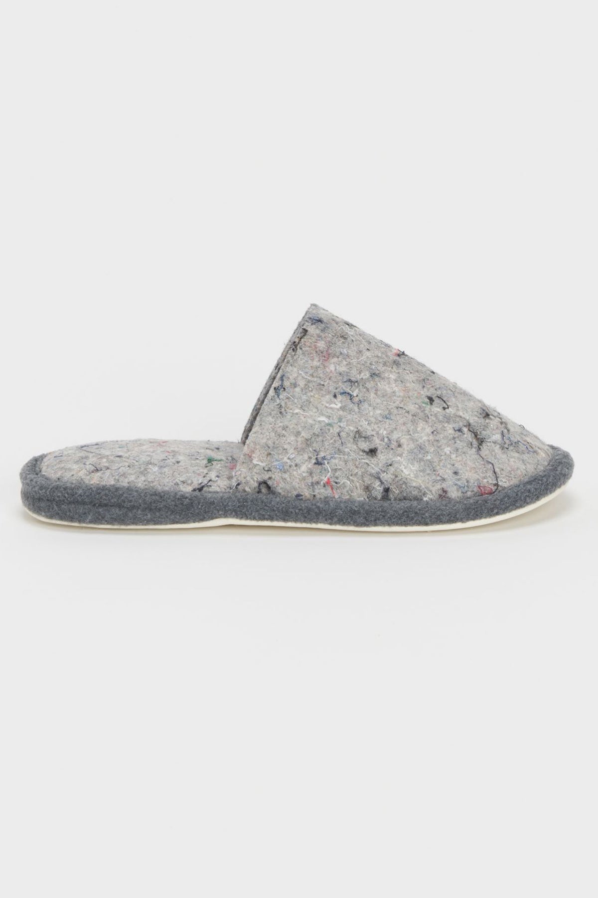Hender Scheme - Recycled Felt Slipper - Mixed Gray - Canoe Club