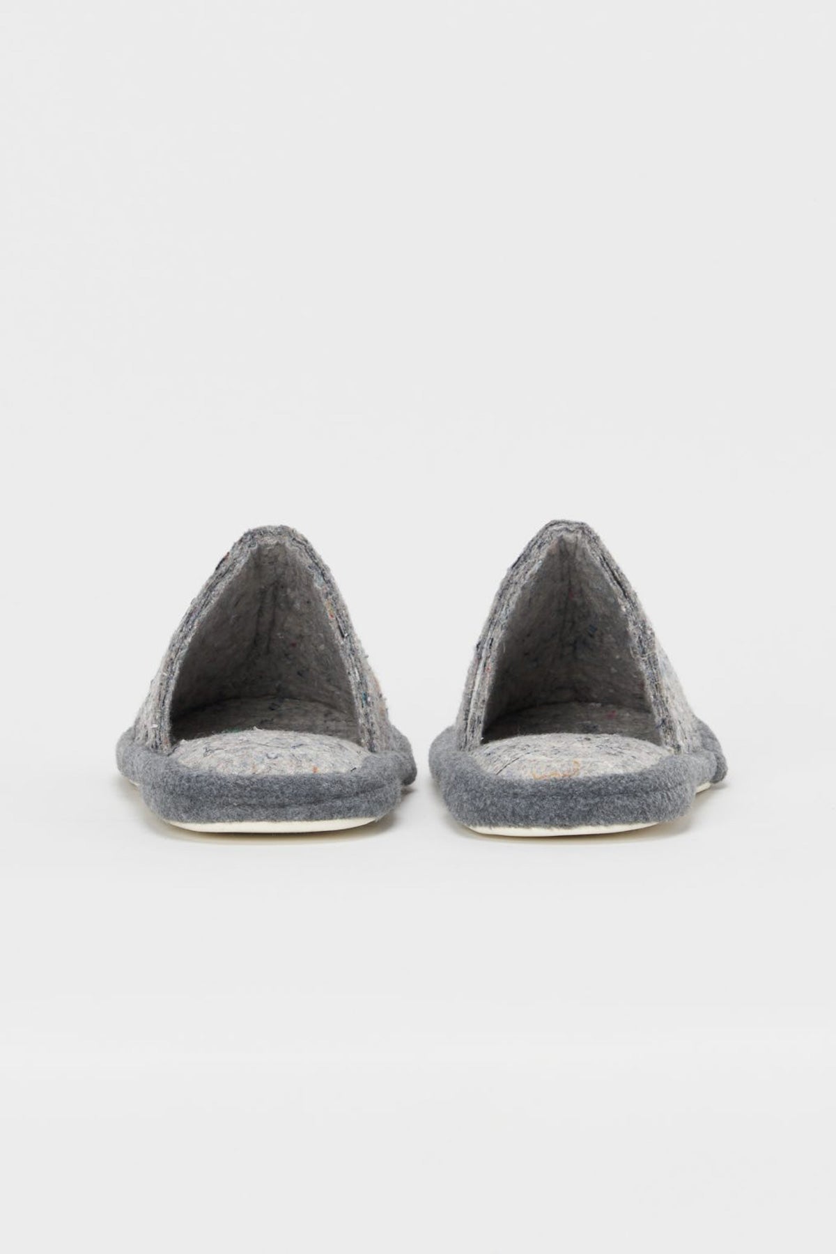 Hender Scheme - Recycled Felt Slipper - Mixed Gray - Canoe Club