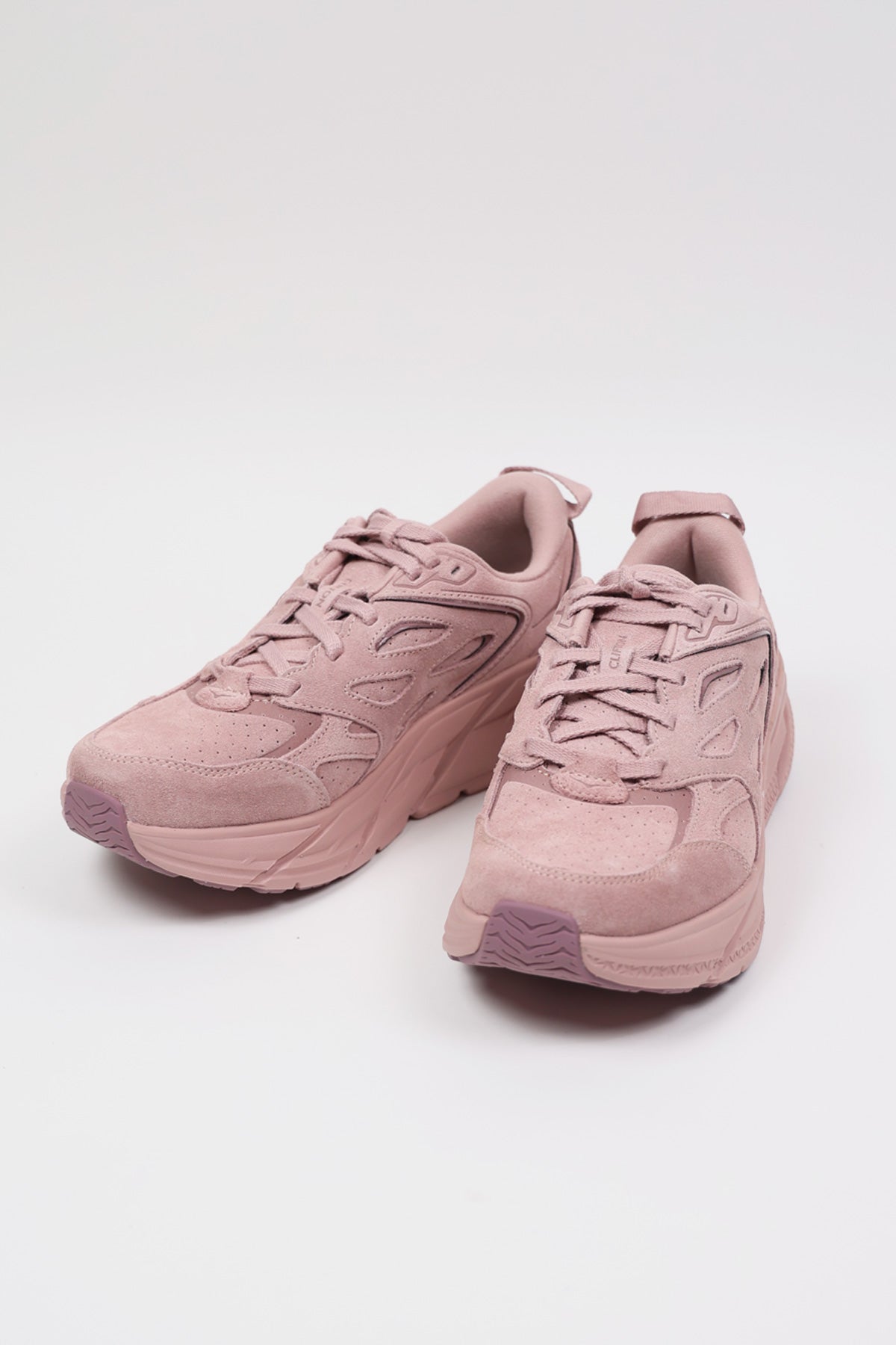 HOKA - Clifton L Suede - Pale Mauve - Canoe Club