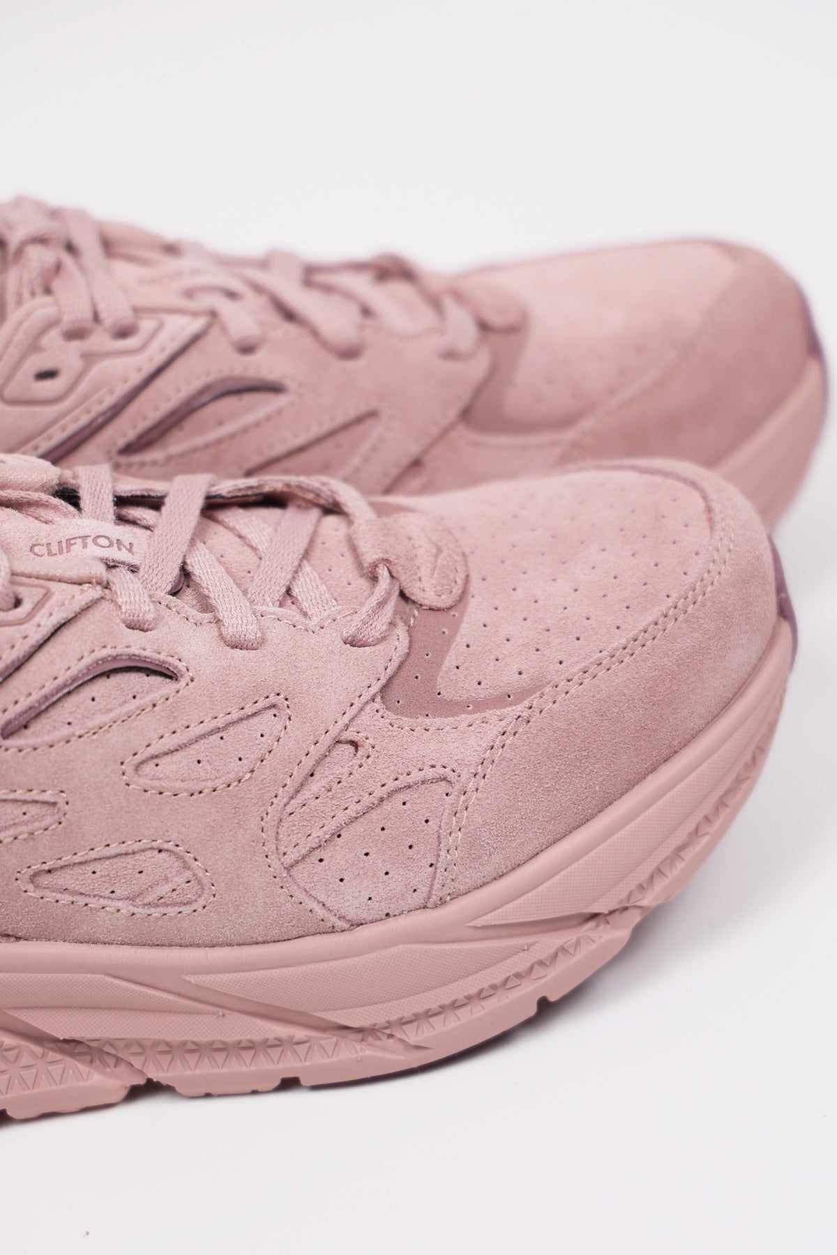 HOKA - Clifton L Suede - Pale Mauve - Canoe Club