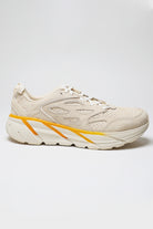HOKA - Clifton L Suede - Short Bread/Radiant Yellow - Canoe Club