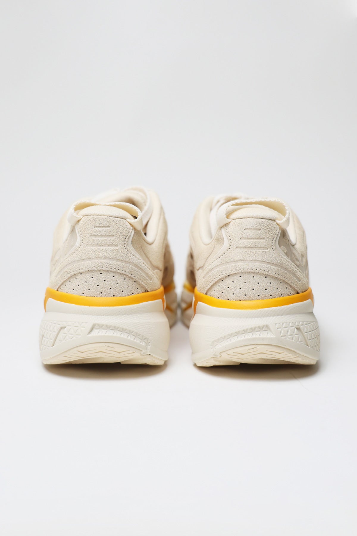 HOKA - Clifton L Suede - Short Bread/Radiant Yellow - Canoe Club