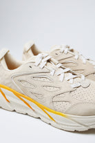 HOKA - Clifton L Suede - Short Bread/Radiant Yellow - Canoe Club