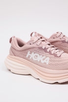 HOKA - W Bondi 8 - Pale Mauve/Peach Whip - Canoe Club