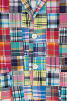J. Press - India Madras 3 Button Old Fit Jacket - Pink - Canoe Club