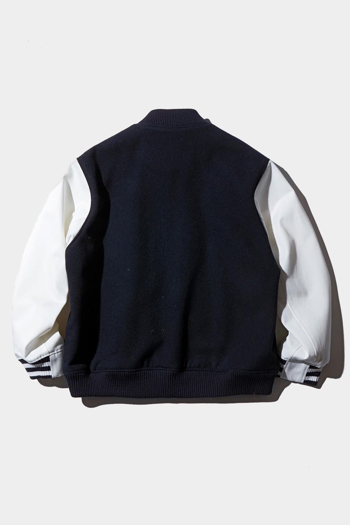 J. Press Melton Twill Varsity Jacket | Navy | Canoe Club