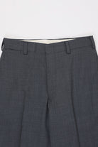 J. Press - Merino Tropical Wool Piped Stem Trousers - Gray - Canoe Club