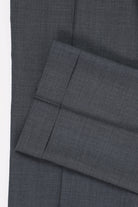 J. Press - Merino Tropical Wool Piped Stem Trousers - Gray - Canoe Club