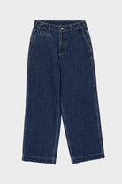 J. Press - Recycled Denim Military Trousers - Sky Blue - Canoe Club