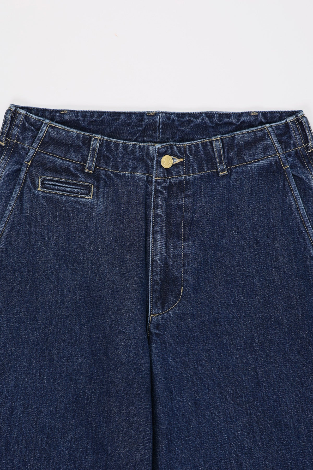 J. Press - Recycled Denim Military Trousers - Sky Blue - Canoe Club