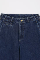J. Press - Recycled Denim Military Trousers - Sky Blue - Canoe Club