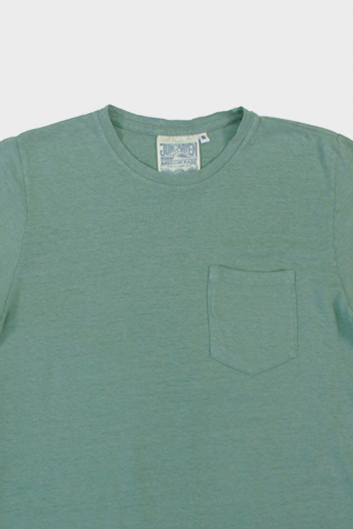 Jungmaven - Baja Pocket Tee - Clay Green - Canoe Club