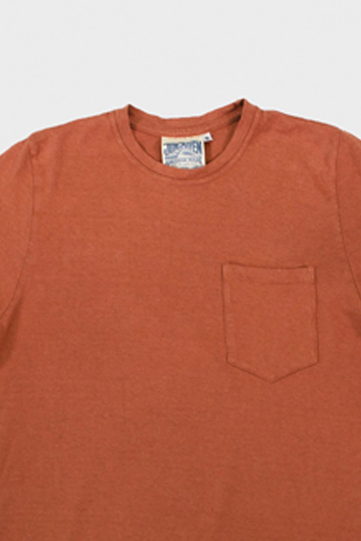 Jungmaven - Baja Pocket Tee - Terracotta - Canoe Club