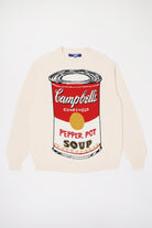 Junya Watanabe - Andy Warhol Cotton Intarsia Jumper - Off-White - Canoe Club