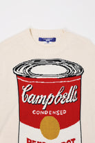 Junya Watanabe - Andy Warhol Cotton Intarsia Jumper - Off-White - Canoe Club