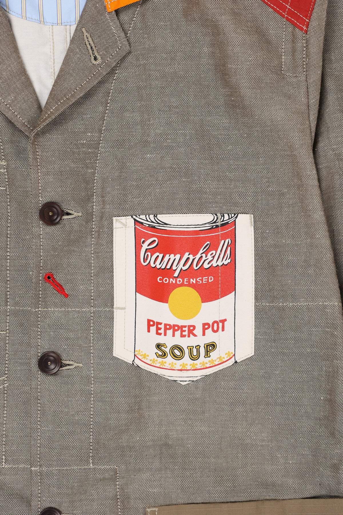 Junya Watanabe - Andy Warhol Jacket - Beige/Brown - Canoe Club