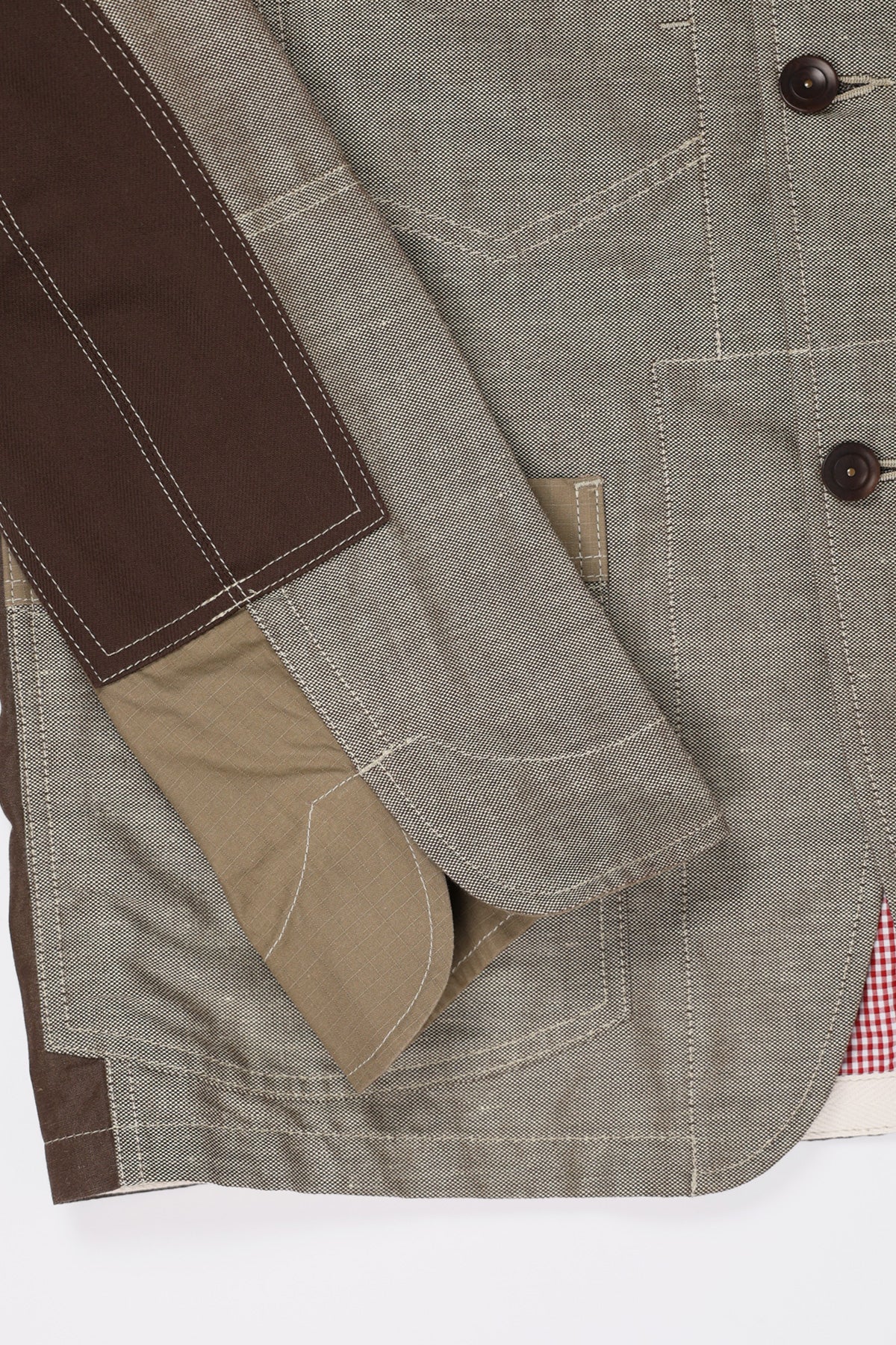 Junya Watanabe - Andy Warhol Jacket - Beige/Brown - Canoe Club
