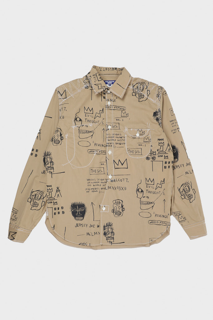 Junya Watanabe - Basquiat Shirt - Beige/Black - Canoe Club