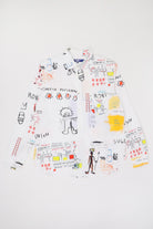 Junya Watanabe - Basquiat Wide Fit Cotton Shirt - White - Canoe Club