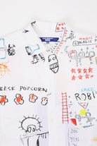 Junya Watanabe - Basquiat Wide Fit Cotton Shirt - White - Canoe Club