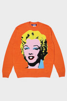 Junya Watanabe - Marilyn Monroe Graphic Sweater - Orange - Canoe Club