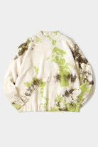 Kapital - 5G Cotton Knit Dolman Sweater (ASHBURY DYED) - Lt. Green/Brown - Canoe Club