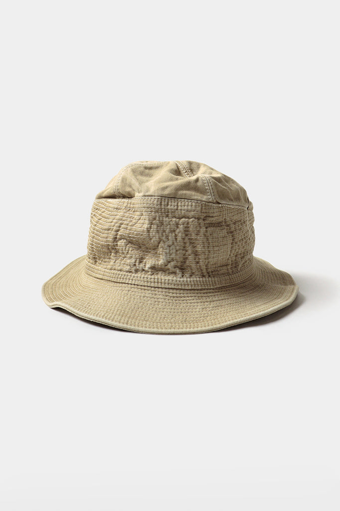 Kapital - Chino THE OLD MAN AND THE SEA Hat - Beige - Canoe Club