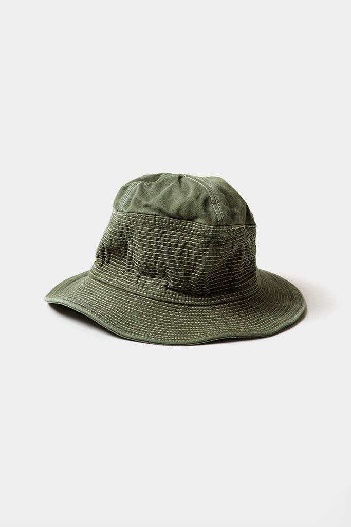 Kapital - Chino THE OLD MAN AND THE SEA Hat - Khaki - Canoe Club