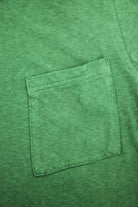 Kapital - Gauze Jersey Crew Pocket T - Green - Canoe Club