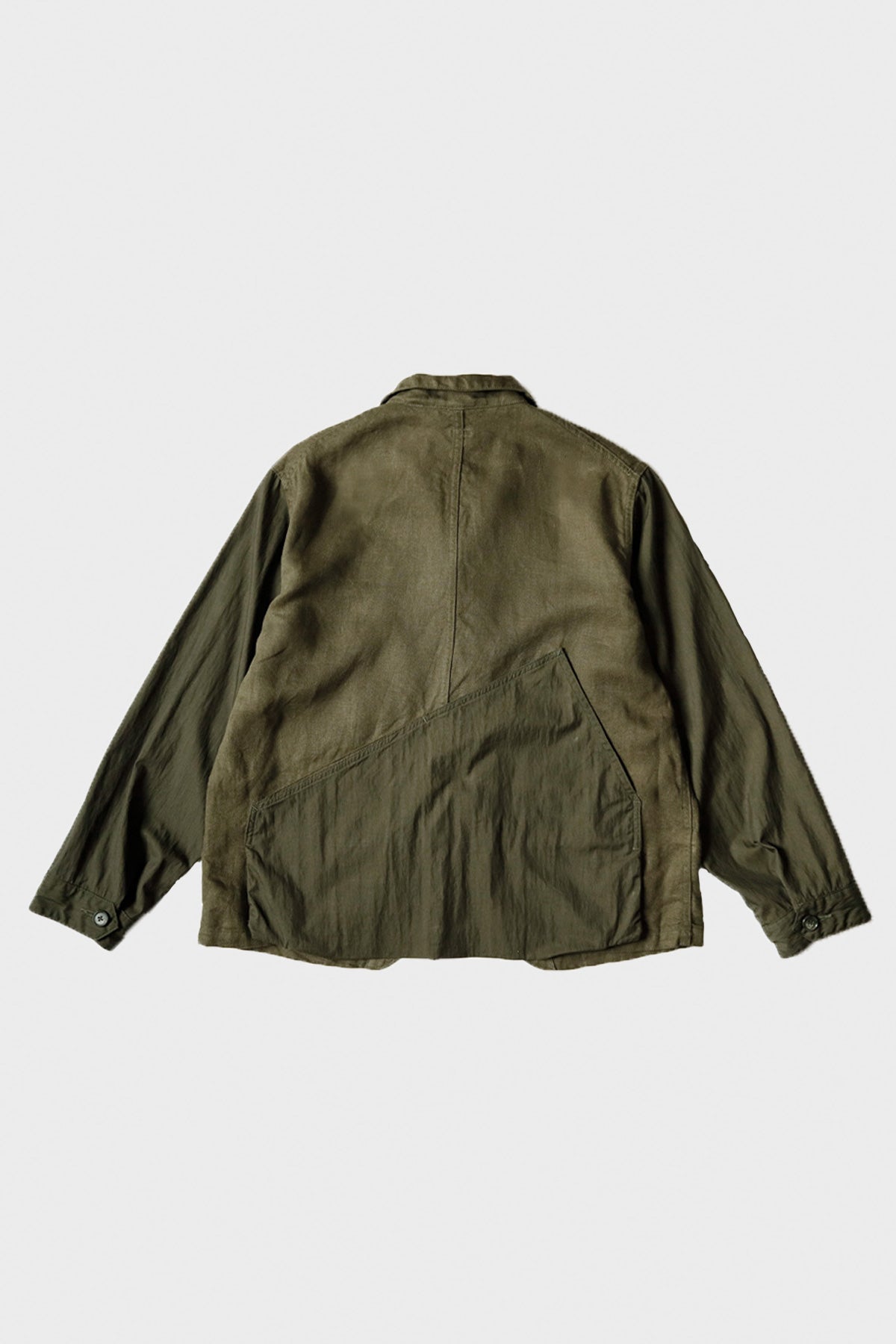 Kapital Linen Chino Cloth x Gabardine RINGOMAN Coverall | Khaki | Canoe ...