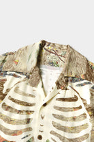 Kapital - Rayon KAMEHAMEHA BONE WRANGLE Collar Aloha - Brown - Canoe Club