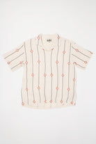 Karu Research - Beaded Camp Shirt - Ecru - Canoe Club