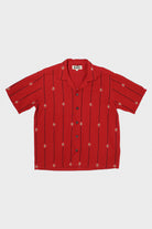 Karu Research - Beaded Camp Shirt - Red - Canoe Club