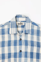 Karu Research - Bhujodi Shirt - Indigo/Ecru - Canoe Club