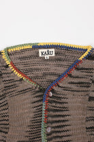 Karu Research - Natural Dyed Cardigan - Grey - Canoe Club