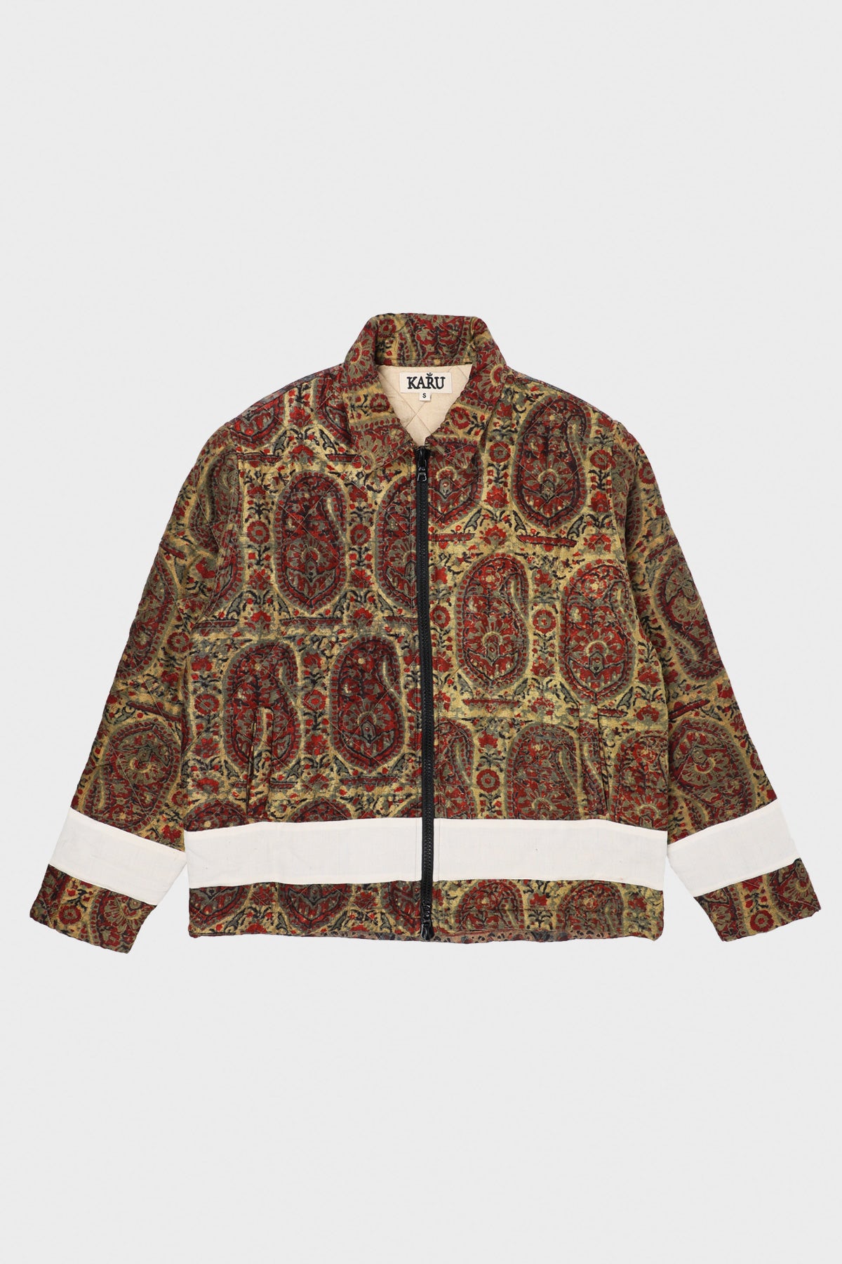 Karu Research - Block-Printed Jacket - Multicolor - Canoe Club