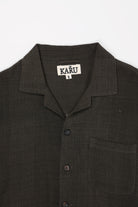 Karu Research - Selvedge Camp Shirt - Brown - Canoe Club