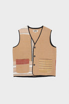Karu Research - Work Vest - Beige Patchwork - Canoe Club