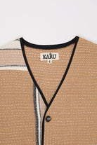 Karu Research - Work Vest - Beige Patchwork - Canoe Club
